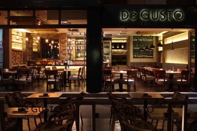 De GUSTO咖啡館餐廳空間設計