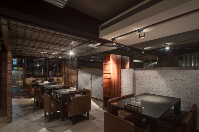 Baffi意大利飲食店空間設(shè)計